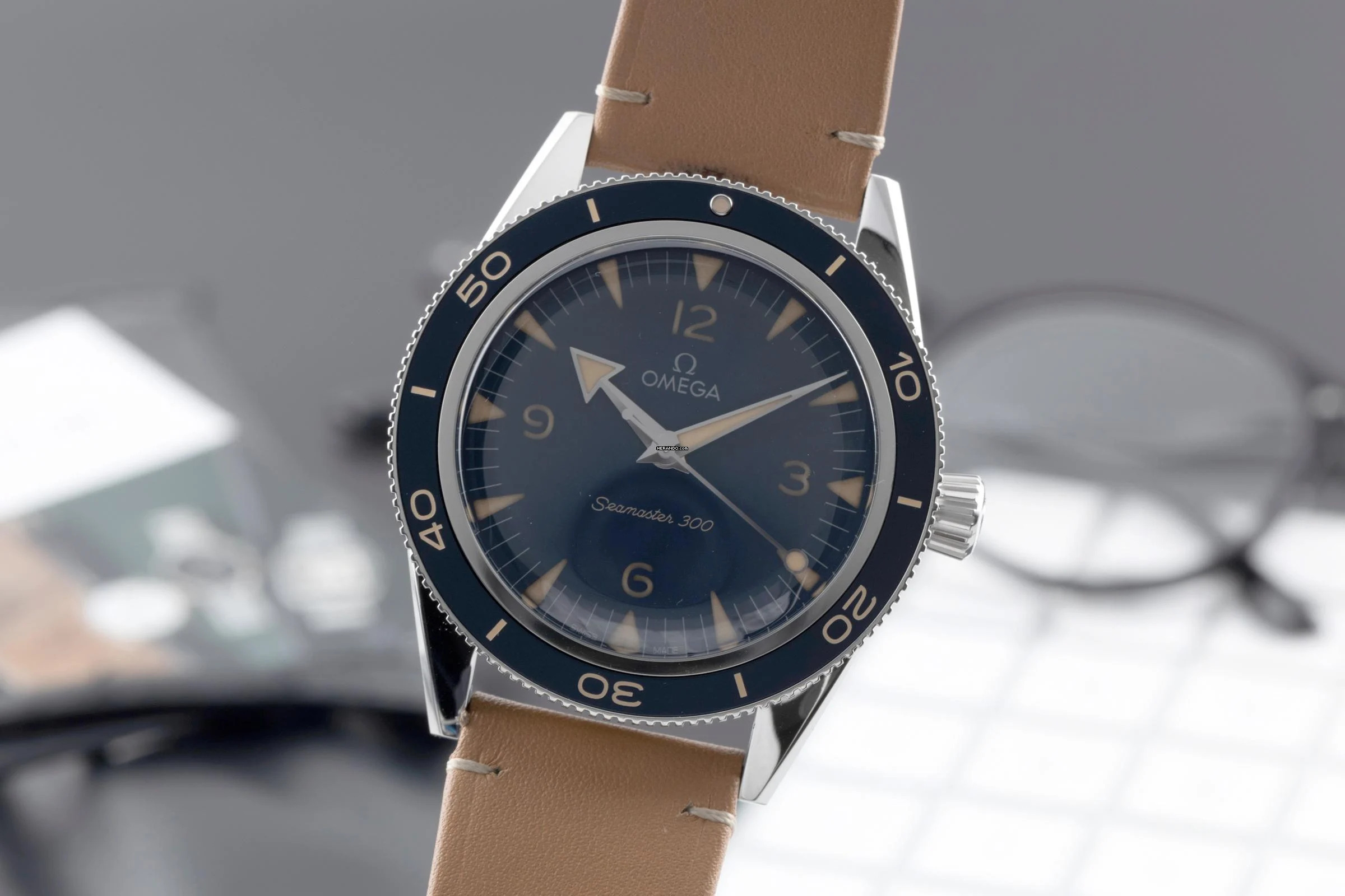 Omega Seamaster 300 Stahl Automatik Herrenuhr Ref. 234.32.41.21.03.001 B&P 2022