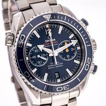 Thumbnail von Omega Seamaster Planet Ocean Chronograph Titan Planet Ocean Blue 45,5 – 232.90.46.51.03.001 – like NEW – 2024 Full Set