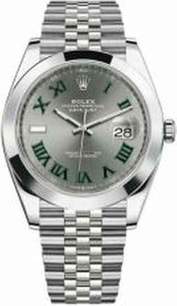  Rolex Datejust 41 Wimbledon Dial Jubilee - Unworn - With Box And Papers - 126300 2022 