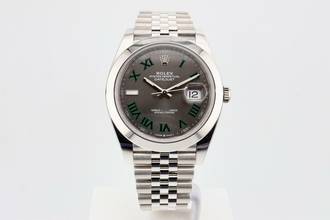 Thumbnail von Rolex Datejust 41 Wimbledon Dial Jubilee - Unworn - With Box And Papers - 126300 2022