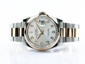 Thumbnail von Rolex Datejust 36 mm 18k Roségold Referenz 126201