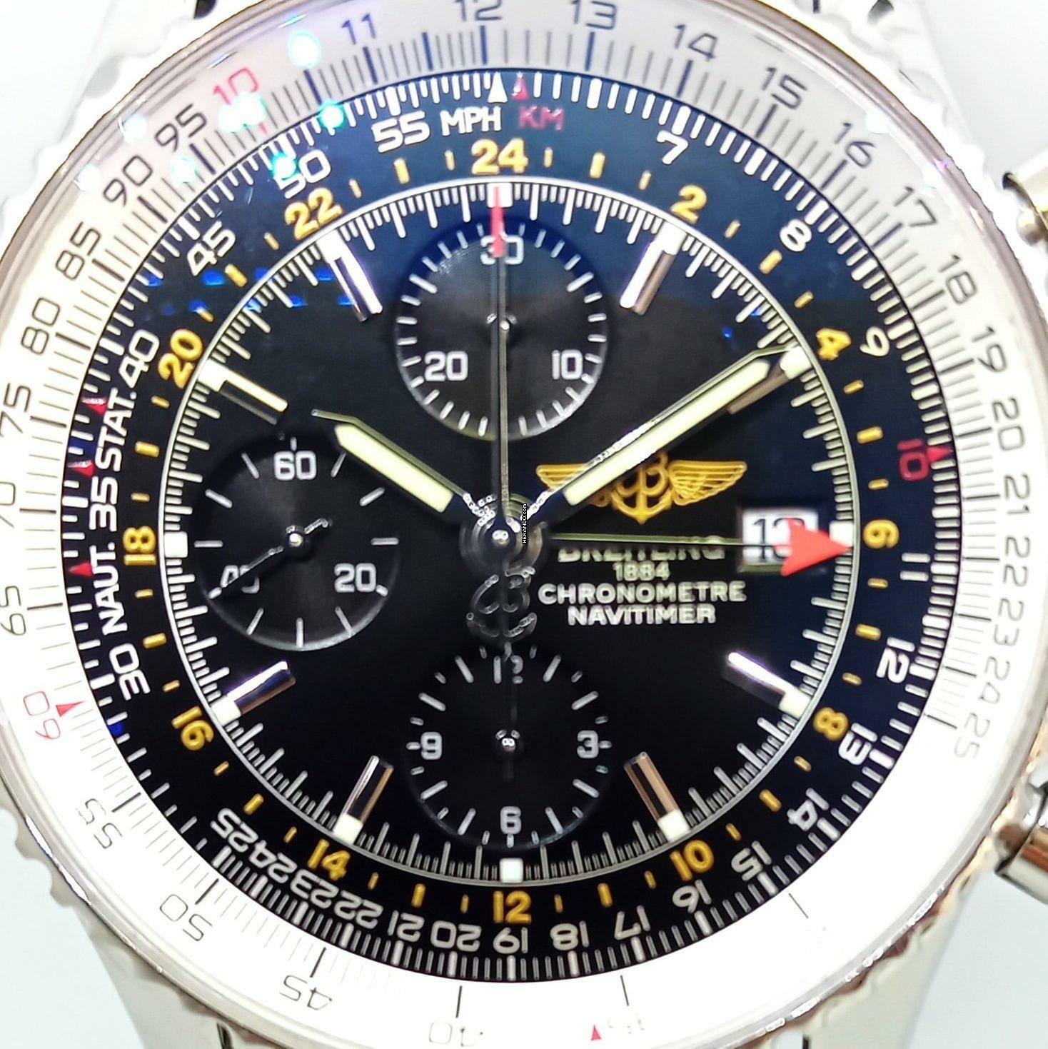Thumbnail von Breitling Navitimer World Time GMT