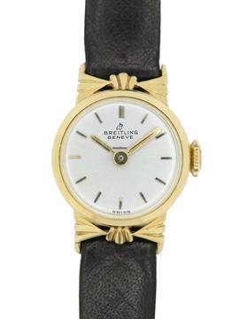 Breitling Genève NOS 18 k Yellow Gold 1960s