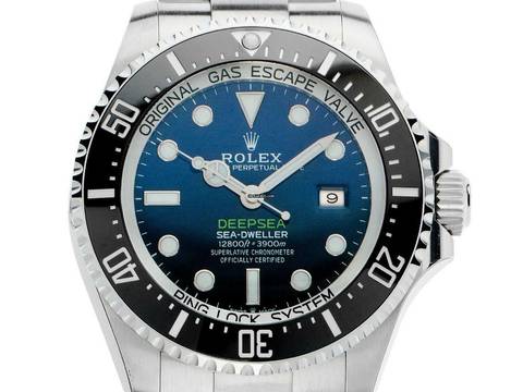  Rolex Sea-Dweller Deepsea Blue James Cameron Ref.126660 2020 Full Set Ungetragen Vintage 