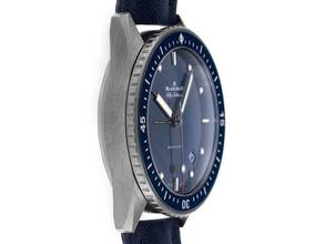 Thumbnail von Blancpain Fifty Fathoms Bathyscaphe Ref.5000-0240-O52A 2022 Full Set wie Neu