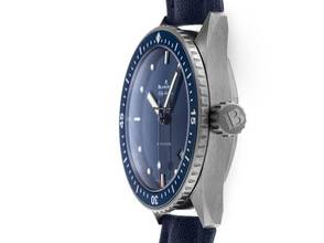 Thumbnail von Blancpain Fifty Fathoms Bathyscaphe Ref.5000-0240-O52A 2022 Full Set wie Neu