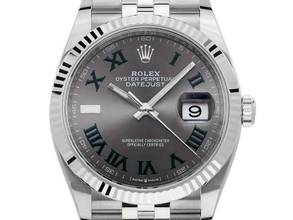 Thumbnail von Rolex Datejust 36 Wimbledon Ref.126234 2021 Full Set wie Neu