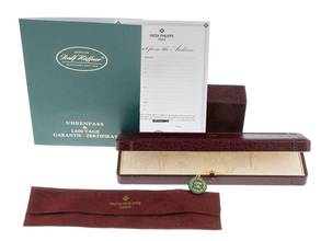 Thumbnail von Patek Philippe Ellipse d'Or Golden Ellipse Ref.3545-1G 1970 Full Set sehr gut Vintage