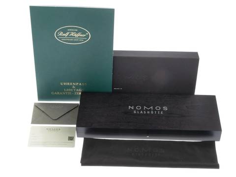  NOMOS Tangente Glashütte Tangente Nachtblau Ref.133 2025 Full Set Neu 