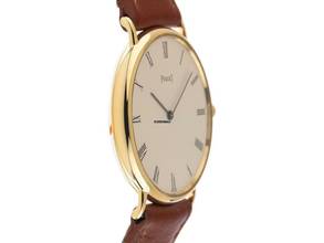 Thumbnail von Piaget Altiplano extraflach Ref.8065 1989 original Box sehr gut Vintage