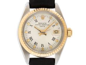 Thumbnail von Rolex Datejust Ref.6917 1977 Box&Beschreibung sehr gut Vintage