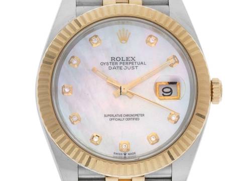  Rolex Datejust 41 Ref.126333 2020 Full Set wie Neu Vintage 