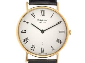 Thumbnail von Chopard Classic 18kt Gelbgold Ref.1068 1992 original Box sehr gut Vintage