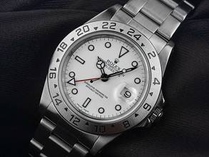 Thumbnail von Rolex Explorer II Ref.16570 1996 Box&Beschreibung sehr gut Vintage