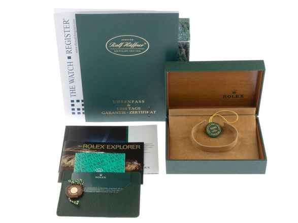  Rolex Explorer II Ref.16570 1996 Box&Beschreibung sehr gut Vintage 