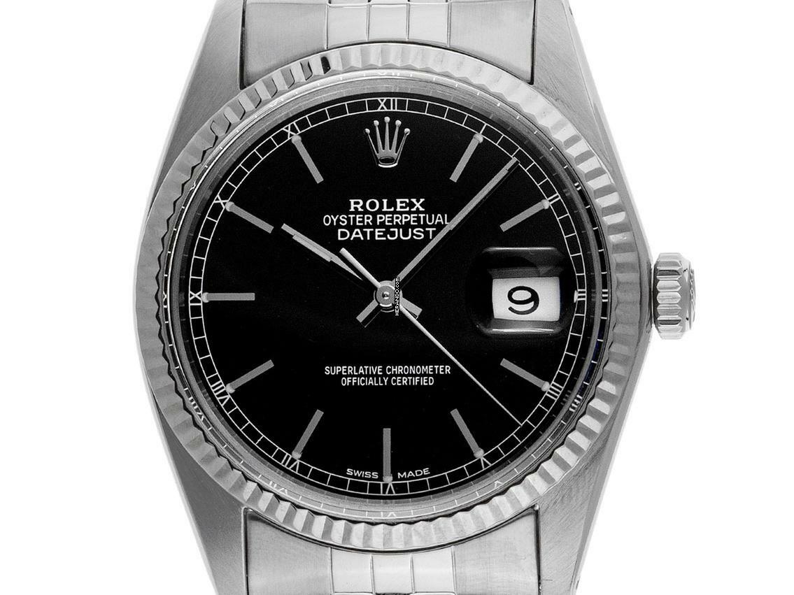 Rolex Datejust 36 Ref.16014 1983 Box&Beschreibung sehr gut Vintage 