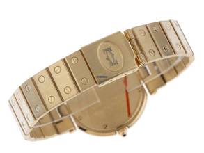 Thumbnail von Cartier Santos Ronde GM Großes Modell Ref.8191 1982 Box&Beschreibung wie Neu Vintage