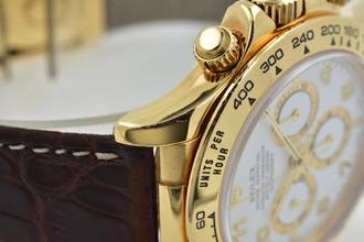 Thumbnail von Rolex Daytona Cosmograph 18k Yellow Gold Zenith 16518 Vintage LC100