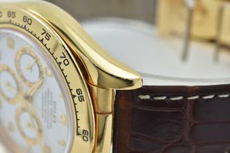 Thumbnail von Rolex Daytona Cosmograph 18k Yellow Gold Zenith 16518 Vintage LC100