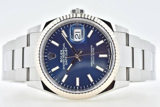  Rolex Datejust 36 Oyster Perpetual Datejust 126234 Blue Dial LC100 
