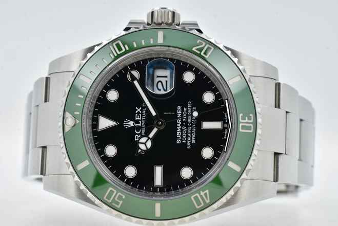  Rolex Submariner Date Automatik 126610LV green Starbucks LC100 