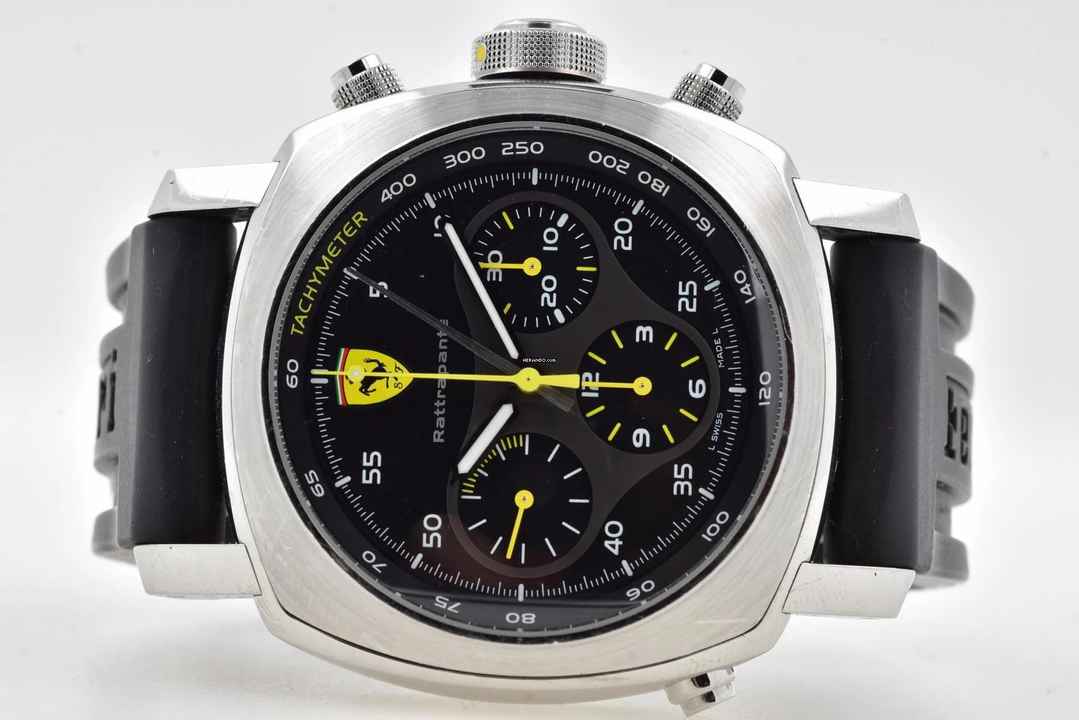  Panerai Ferrari Rattrapante FER00010 Double Chronograph Full Set 