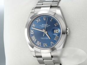 Thumbnail von Rolex Datejust 41 41mm 126300 2022 Edelstahl Automatik Stahl Stainless Steel Oyster-band Chronometer Blue Dial