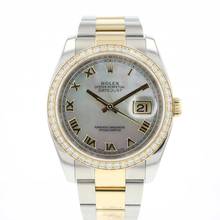 Thumbnail von Rolex Datejust 36 Steel / Gold Oyster Mop Diamonds