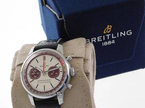 Thumbnail von Breitling Top Time B01 125 Years FC Bayern München Limited Edition Full Set Neu LC 100 Breitling Top Time B01 125 Years FC Bayern München Limited