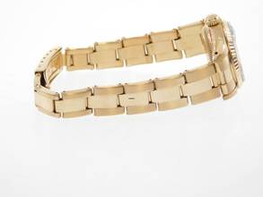 Thumbnail von Rolex Lady-Datejust 18 Karat Gelbgold Lady-Datejust mit Oysterband Box und Zubehör wie Neu von 1982 Saphirglas Schnellschaltung volles Band im Traumzustand !