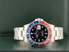 Thumbnail von Rolex GMT-Master 16700 Rare Dial only Swiss Like New 1999 - Full Set