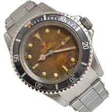 Thumbnail von Rolex Submariner (No Date) 5513 Meteorite brown caramel color dial 1965