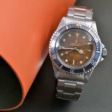 Thumbnail von Rolex Submariner (No Date) 5513 Meteorite brown caramel color dial 1965