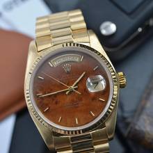 Thumbnail von Rolex Day-Date 36 18038 President Wood dial yellow gold 18KT Full Set