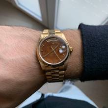 Thumbnail von Rolex Day-Date 36 18038 President Wood dial yellow gold 18KT Full Set