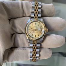 Thumbnail von Rolex Lady-Datejust 69173 Ladies 26MM champagne dial Full Set