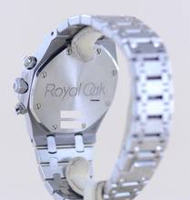 Thumbnail von Audemars Piguet Royal Oak Chronograph Stahl blue Dial Automatik 39mm rar TOP B+P