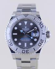 Thumbnail von Rolex Yacht-Master 40 Stahl Platin Herrenuhr 40 mm Rhodium grey 3235
