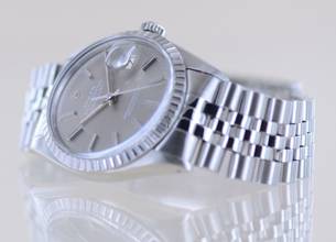 Thumbnail von Rolex Datejust 36 36mm grey Dial Jubilé Plexiglas Automatik