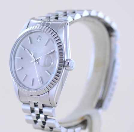  Rolex Datejust 36 36mm grey Dial Jubilé Plexiglas Automatik 