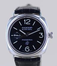 Thumbnail von Officine Paneral Radiomir PAM00380 Black Seal Logo 45 mm Hand Wind Black B+P