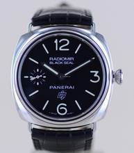 Thumbnail von Officine Paneral Radiomir PAM00380 Black Seal Logo 45 mm Hand Wind Black B+P