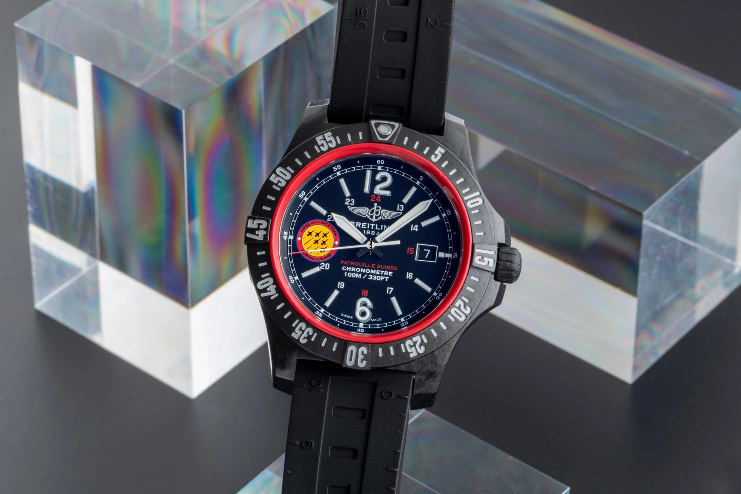 Breitling Colt Skyracer Patrouille Suisse Breitlight Quarz Ref X74320B5/BG23 B&P