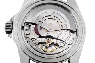 Thumbnail von Rolex Submariner Date Kermit Flat Four Automatik Herrenuhr Ref. 16610LV F-Serie