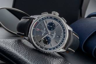 Thumbnail von Breitling Premier Chronograph Stahl Automatik Herrenuhr Ref. AB0118221B1P1 Box