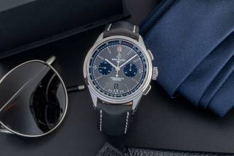 Thumbnail von Breitling Premier Chronograph Stahl Automatik Herrenuhr Ref. AB0118221B1P1 Box