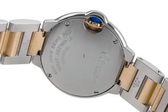 Thumbnail von Cartier Ballon Bleu 28mm de Cartier Stahl / Gold Quarz Damenuhr Ref. W69007Z3 3009