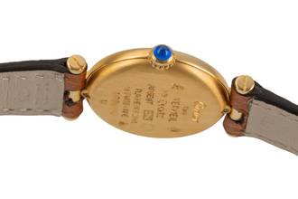 Thumbnail von Cartier Vendome LC PM Vermeil 925 Silber Ivory Dial Damenuhr Ref. 84978213