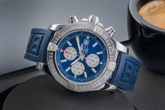 Thumbnail von Breitling Super Avenger II Chronograph Stahl Automatik Ref. A13371 Papiere