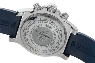 Thumbnail von Breitling Super Avenger II Chronograph Stahl Automatik Ref. A13371 Papiere